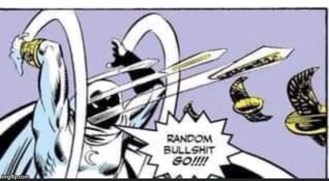 Random Bullshit Go meme